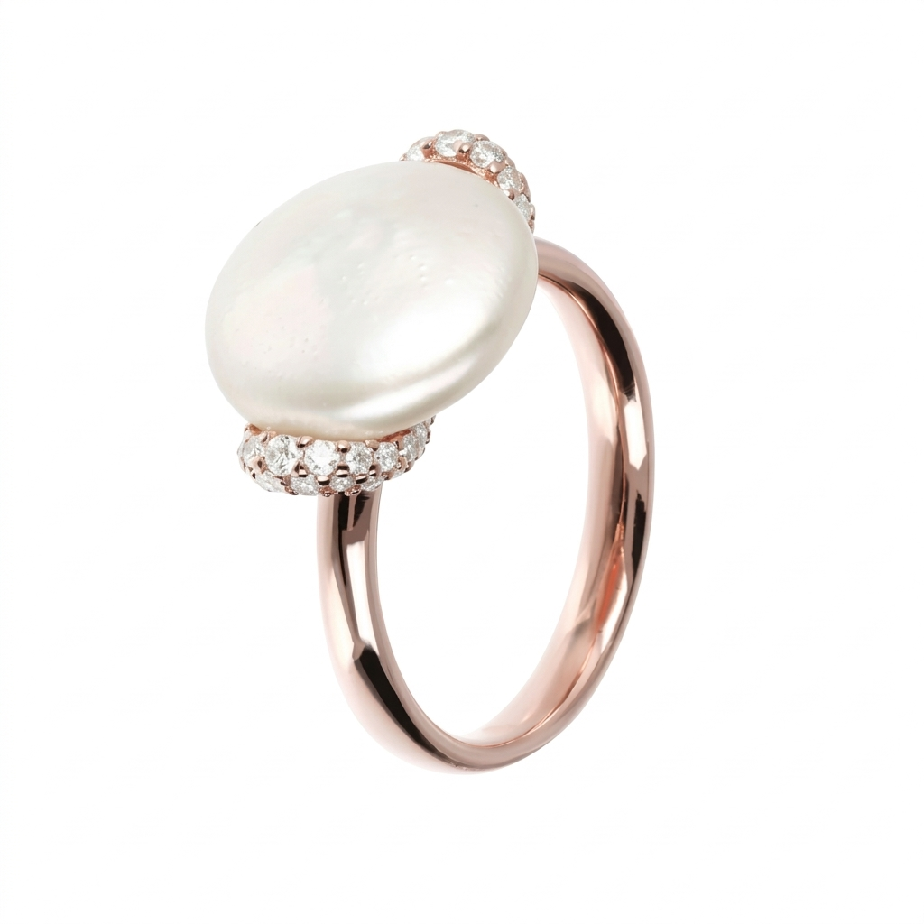 Anello Perla Bronzallure - WSBZ01188WPRL 14