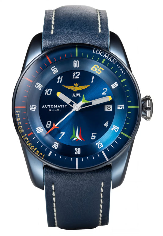 Orologio Locman Frecce Tricolori - 0455B02S-BLFTBLPB