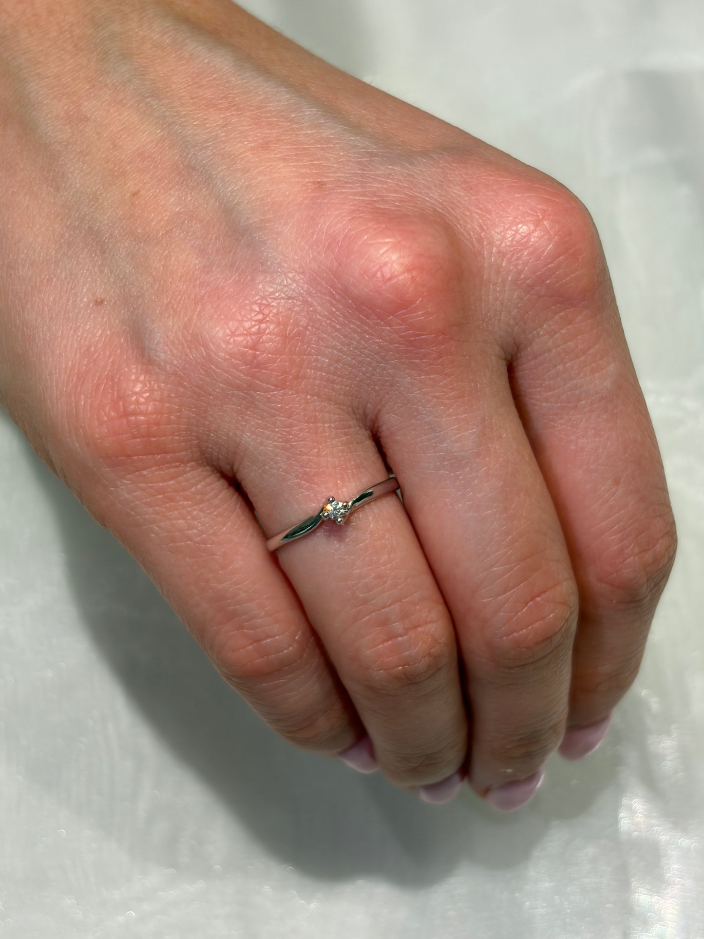 Anello Solitario LuxGioielli D0,04 - ASLK1306
