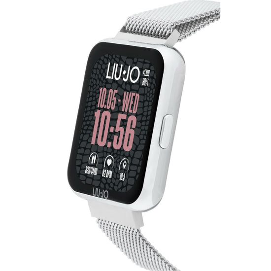 Smartwatch Liu Jo Voice Slim 2.0 in acciaio maglia Milano - SWLJ191