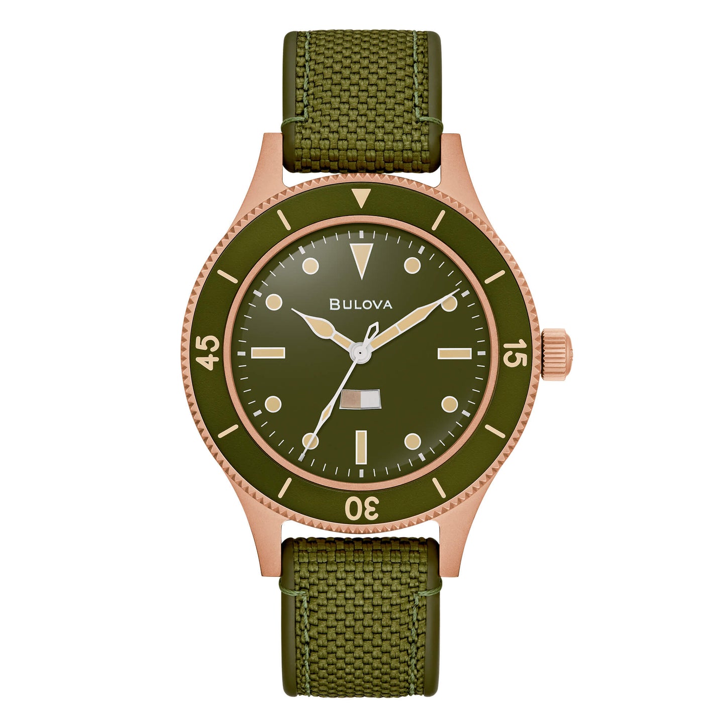 Orologio Bulova Mil-Ships Bronze 150 Ann. Sp. Ed. - 98A324