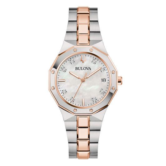 Orologio Bulova Octagon Lady Diamonds - 98P235