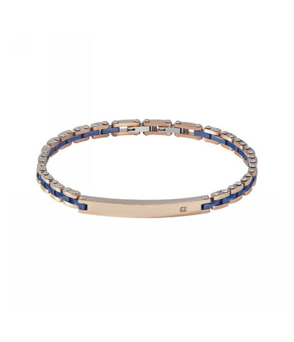 Bracciale Comete Gioielli  collezione Tyres in acciaio e ceramica ubr-1087